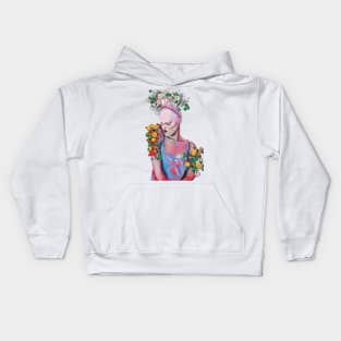 bloody woman Kids Hoodie